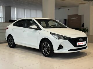 2020 Hyundai Solaris II Рестайлинг, белый, 1399000 рублей, вид 3