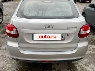 2014 Lada (ВАЗ) Granta I, серебристый, 290000 рублей, вид 5