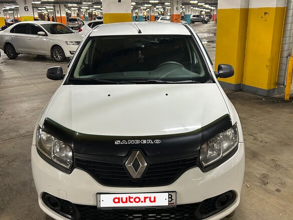 2016 Renault Sandero II, белый, 570000 рублей