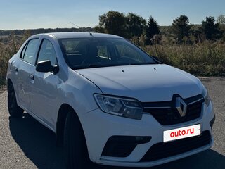 2019 Renault Logan II Рестайлинг, белый, 610000 рублей, вид 3