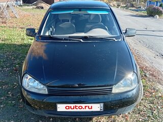 2010 Lada (ВАЗ) Kalina I, чёрный, 120000 рублей, вид 1