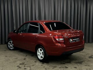 2019 Lada (ВАЗ) Granta I Рестайлинг, красный, 649888 рублей, вид 3