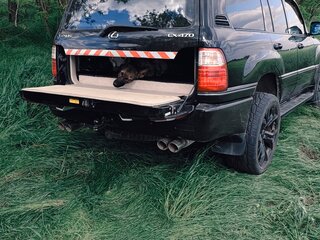 2003 Lexus LX 470 II Рестайлинг, чёрный, 2000000 рублей, вид 3