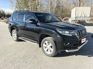 2019 Toyota Land Cruiser Prado 150 Series Рестайлинг 2, чёрный, 4300000 рублей, вид 2