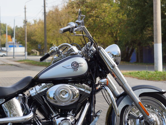 2012 Harley-Davidson Fat Boy, чёрный - вид 16