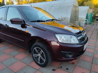 2016 Lada (ВАЗ) Granta I, пурпурный, 410000 рублей, вид 5