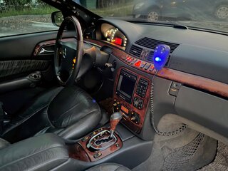 2000 Mercedes-Benz S-Класс 500 IV (W220), синий, 350000 рублей, вид 2