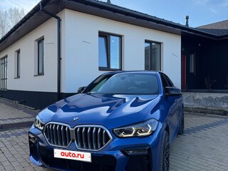 2020 BMW X6 30d III (G06), синий, 8690000 рублей, вид 2