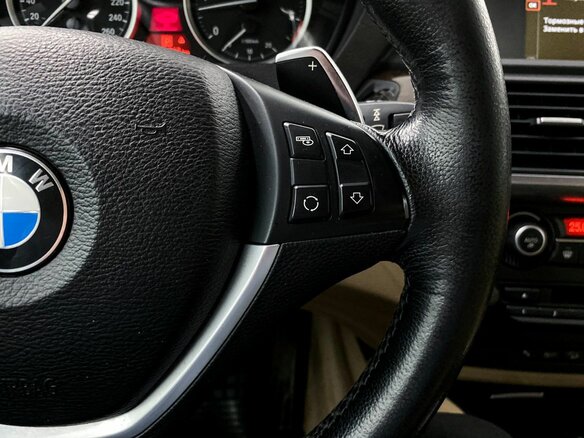 2013 BMW X6 30d I (E71) Рестайлинг, синий - вид 12