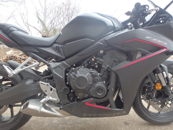 2024 Honda CBR 650R, чёрный, 1200000 рублей - вид 14