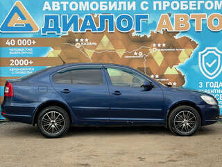 2010 Skoda Octavia II (A5) Рестайлинг, синий, 420000 рублей, вид 4