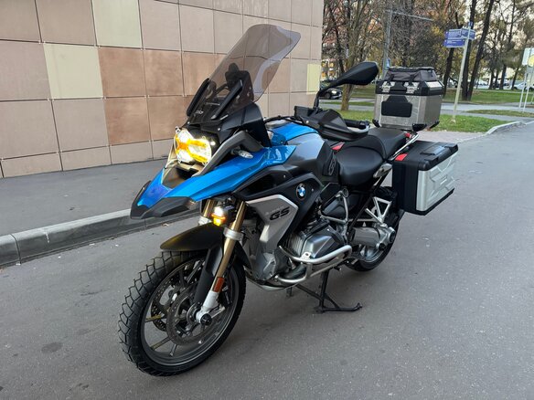 2019 BMW R 1250 GS, синий, 1450000 рублей - вид 3