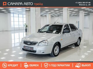 2014 Lada (ВАЗ) Priora I Рестайлинг, серебристый, 325000 рублей, вид 1