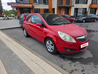 2007 Opel Corsa D, красный, 350000 рублей, вид 3