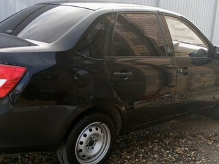 2012 Lada (ВАЗ) Granta I, серебристый, 415000 рублей, вид 4