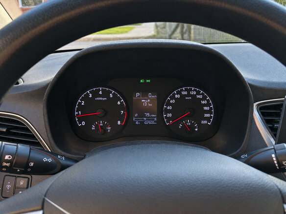 2017 Hyundai Solaris II, синий - вид 6