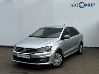 2016 Volkswagen Polo V Рестайлинг, серебристый, 685000 рублей, вид 1