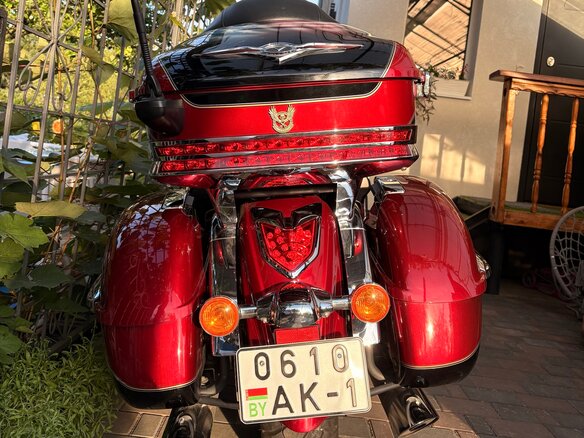2009 Kawasaki VN1700 Vulcan, красный, 670000 рублей - вид 4
