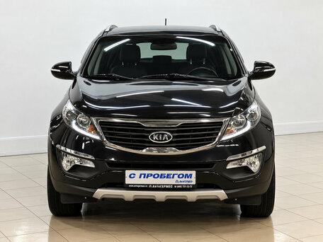 2012 Kia Sportage III, чёрный, 1400000 рублей, вид 2