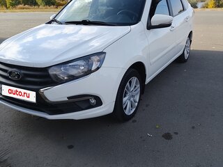 2019 Lada (ВАЗ) Granta I Рестайлинг, белый, 650000 рублей, вид 1