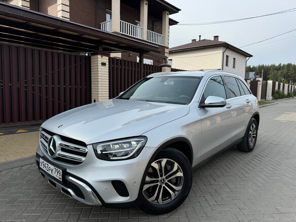 2019 Mercedes-Benz GLC 220 d I (X253) Рестайлинг, серебристый