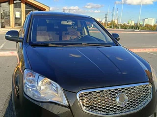 2013 SsangYong Actyon II Рестайлинг, чёрный, 1100000 рублей, вид 1