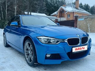 2017 BMW 3 серии 320d xDrive VI (F3x) Рестайлинг, синий, 3000000 рублей, вид 5