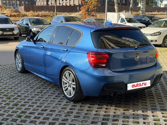 2012 BMW 1 серии 116i II (F20/F21), синий - вид 12