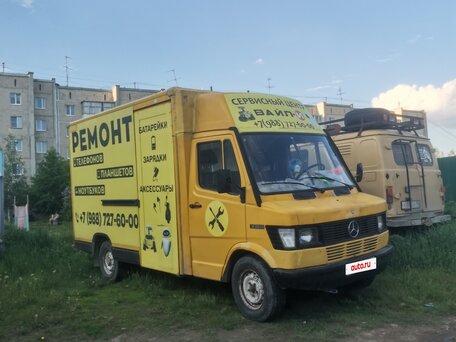 1995 Mercedes-Benz T1, жёлтый, 100000 рублей, вид 2