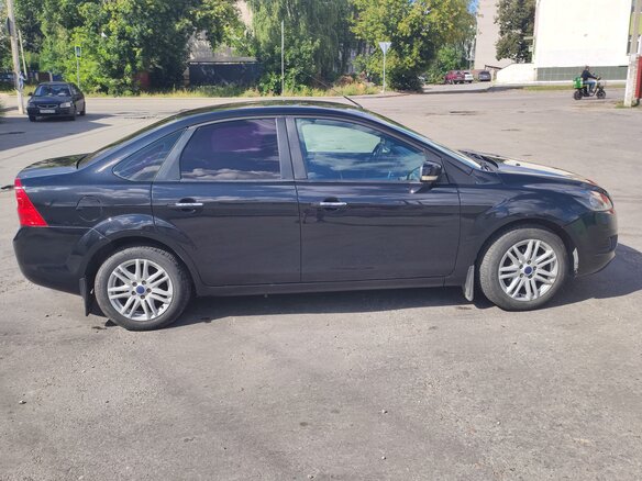 2008 Ford Focus II Рестайлинг, чёрный - вид 5