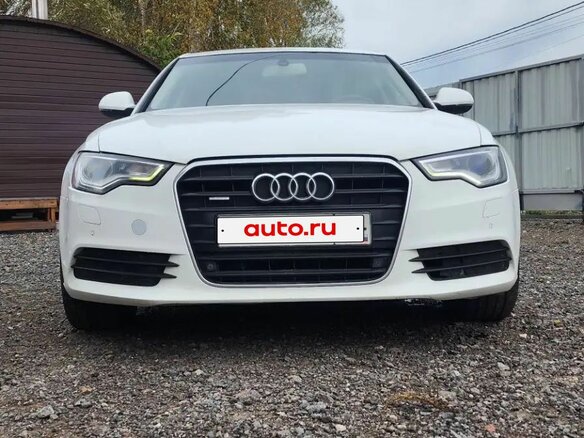 2011 Audi A6 IV (C7), белый - вид 1