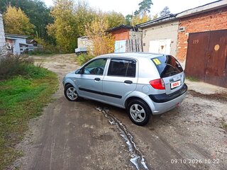 2009 Hyundai Getz I Рестайлинг, серебристый, 370000 рублей, вид 5