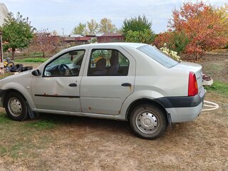 2007 Renault Logan I, серый, 240000 рублей, вид 4