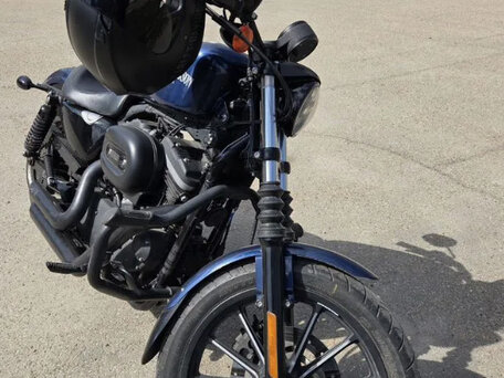 2012 Harley-Davidson Sportster 883, синий, 730000 рублей, вид 4