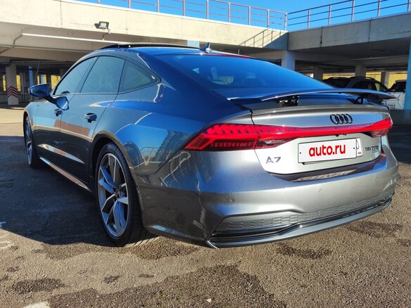 2021 Audi A7 55 TFSI II (4K), серый, 6200000 рублей - вид 9