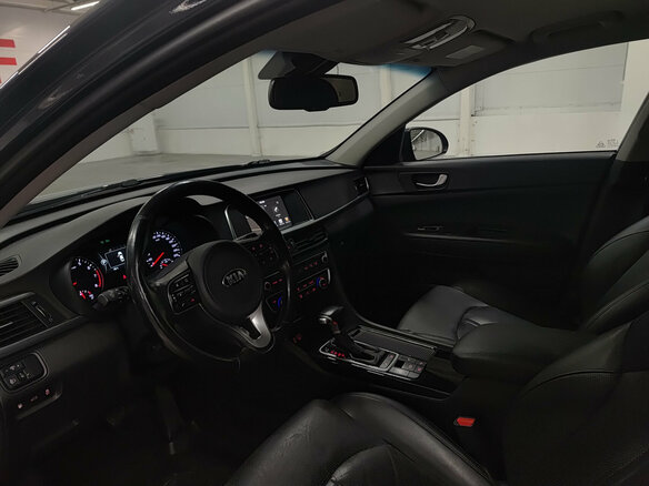 2018 Kia Optima IV Рестайлинг, синий, 1720000 рублей - вид 15