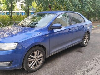 2019 Skoda Rapid I Рестайлинг, синий, 1300000 рублей, вид 1