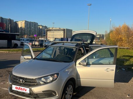 2022 Lada (ВАЗ) Granta Euro-2 I Рестайлинг, серебристый, 780000 рублей, вид 1