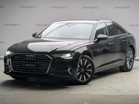 2019 Audi A6 45 TFSI V (C8), чёрный, 3837000 рублей