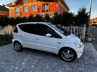 2003 Mercedes-Benz A-Класс 160 Long I (W168) Рестайлинг, белый, 399999 рублей, вид 2