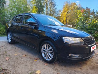 2018 Skoda Rapid I Рестайлинг, чёрный, 1300000 рублей, вид 1