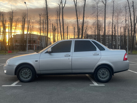 2010 Lada (ВАЗ) Priora I, серебристый, 270000 рублей - вид 6