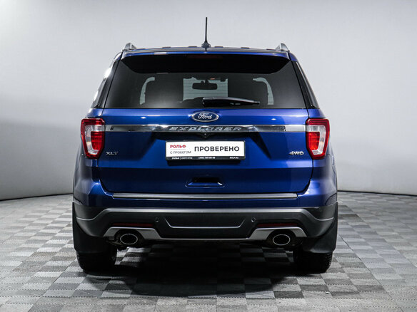 2018 Ford Explorer V Рестайлинг 2, синий, 3269000 рублей - вид 5
