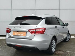 2019 Lada (ВАЗ) Vesta SW I, серебристый, 980000 рублей, вид 5