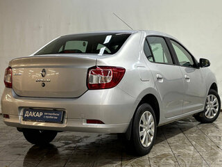 2015 Renault Logan II, серебристый, 650000 рублей, вид 4