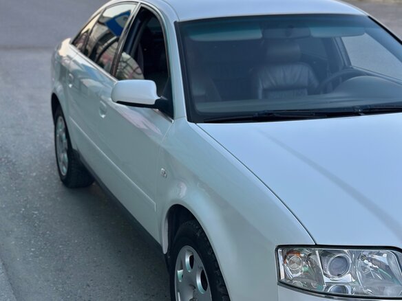 2002 Audi A6 II (C5) Рестайлинг, белый, 540000 рублей - вид 6