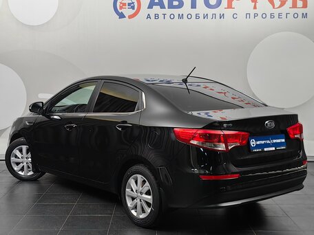 2016 Kia Rio III Рестайлинг, чёрный, 1142000 рублей, вид 2
