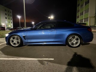 2019 BMW 4 серии 420i F32/F33/F36 Рестайлинг, синий, 3400000 рублей, вид 4