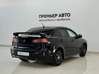 2007 Mitsubishi Lancer X, чёрный, 320000 рублей, вид 4