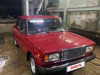 2006 Lada (ВАЗ) 2107, пурпурный, 200000 рублей, вид 2